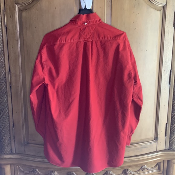 Vintage Mens Heritage Oxford Tommy Hilfiger Long Sleeve Button Up Shirt - Picture 2 of 8